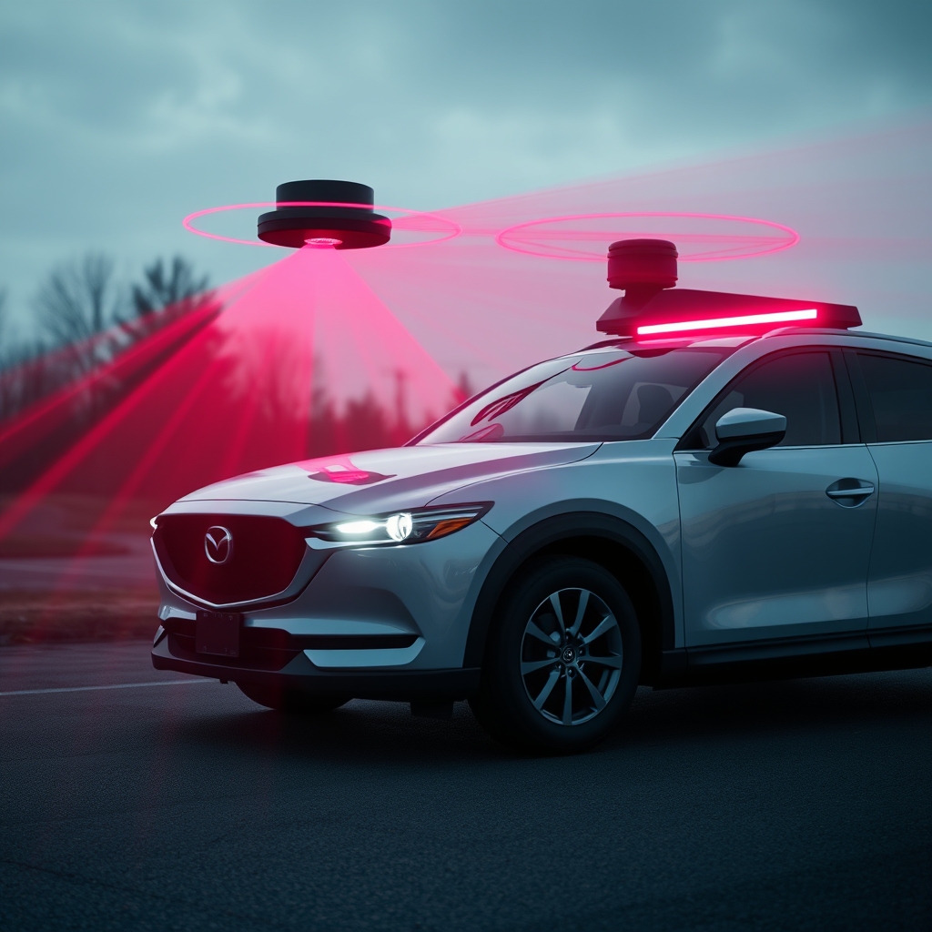 Mazda Cx 6e Upgraded With Lidar For Advanced L2 Autonomy In China