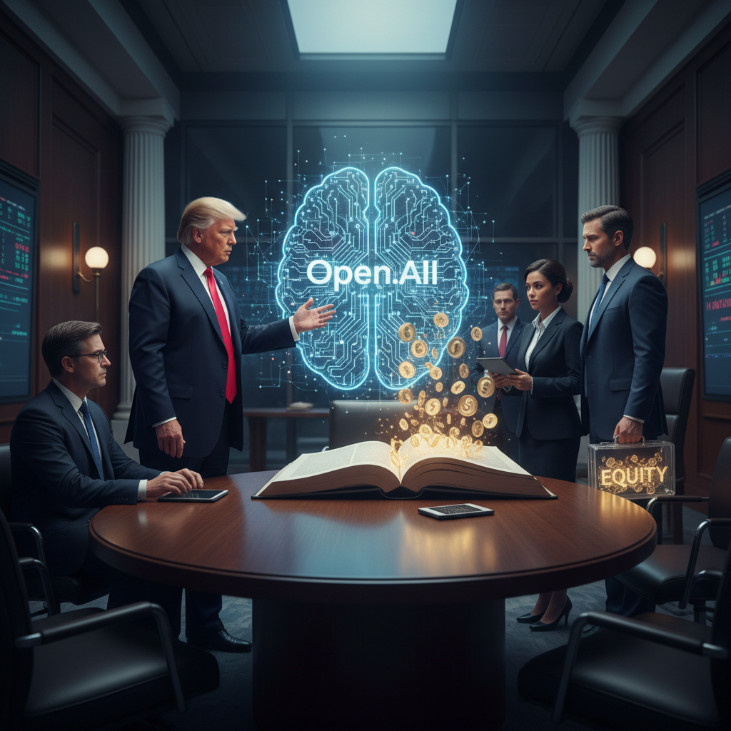 إدارة ترامب تدرس الاستحواذ على حصة في OpenAI وسط جدل أوسع حول ملكية الذكاء الاصطناعي