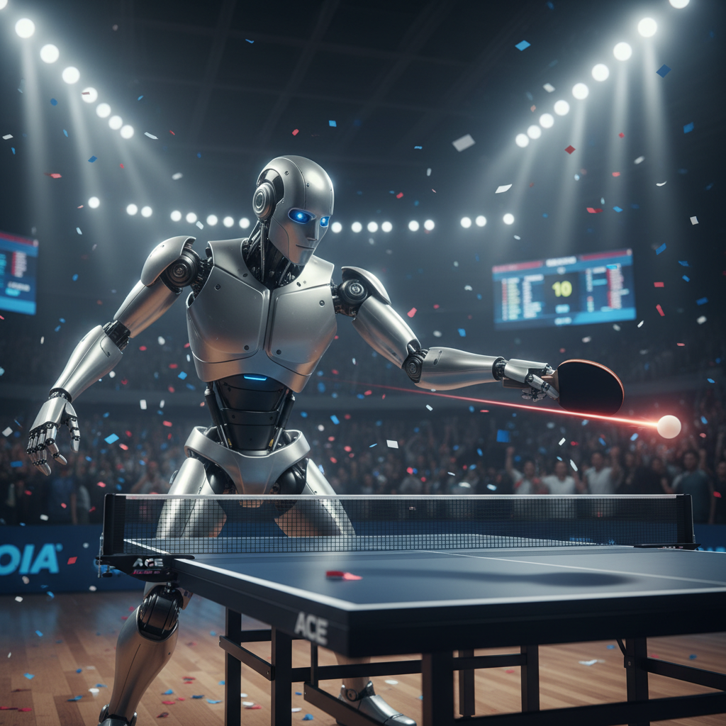 Ace: The Table Tennis Robot Revolutionizing the Sport by Outperforming Elite Players