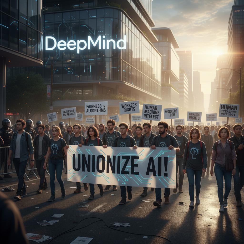 Google DeepMind Workers Vote to Unionize Over Military AI Deals