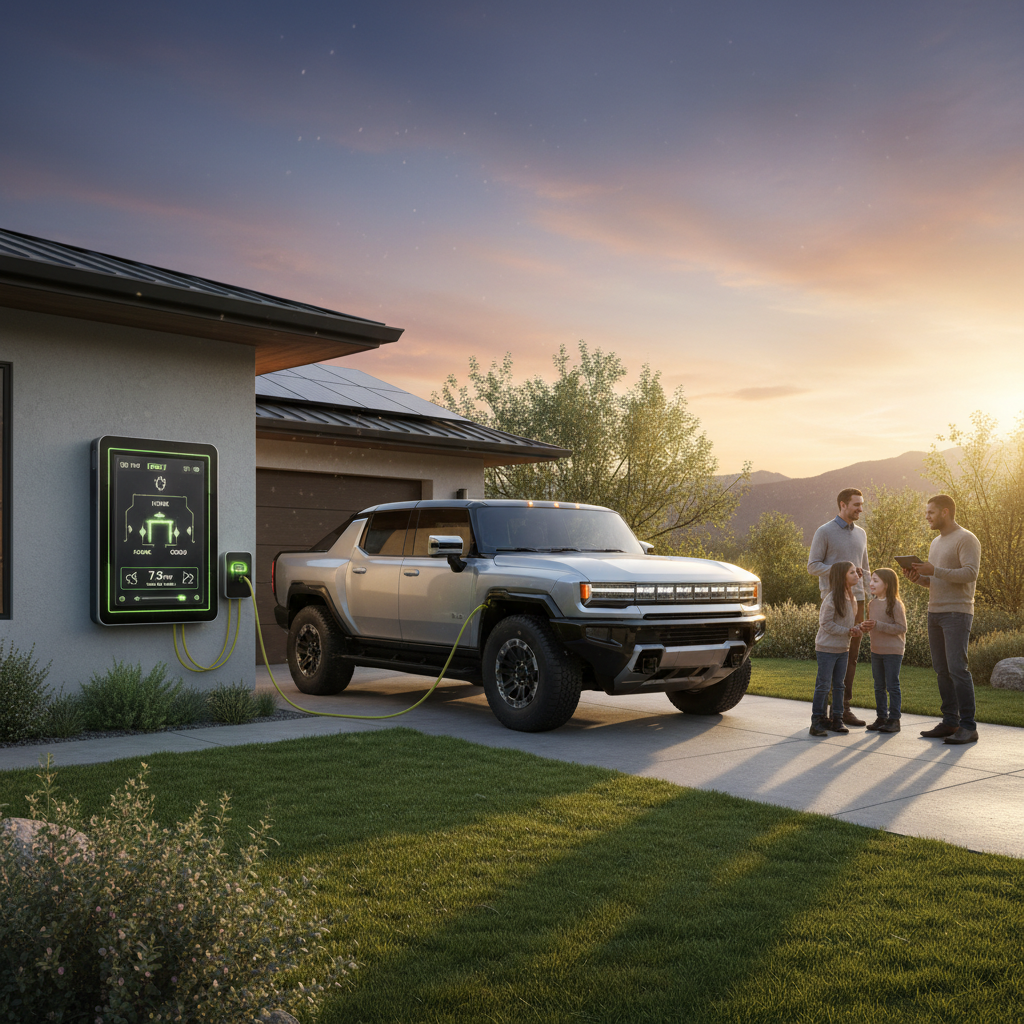 GM Energy Unveils System to Turn EVs into Home Backup Power